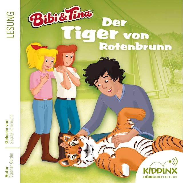 Okładka książki dla Der Tiger von Rotenbrunn - Bibi & Tina - Hörbuch, Folge 5 (Ungekürzt)