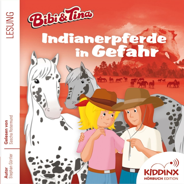 Buchcover für Indianerpferde in Gefahr - Bibi & Tina - Hörbuch, Folge 6 (Ungekürzt)