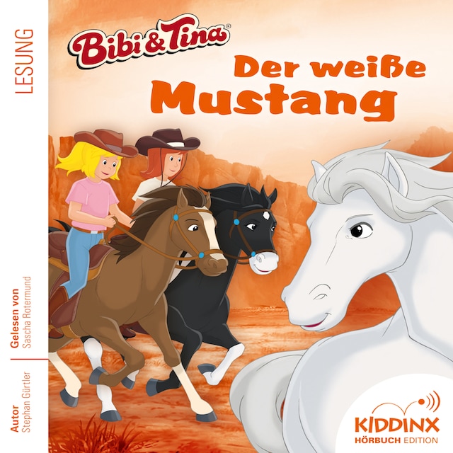 Bogomslag for Der weiße Mustang - Bibi & Tina - Hörbuch, Folge 7 (Ungekürzt)