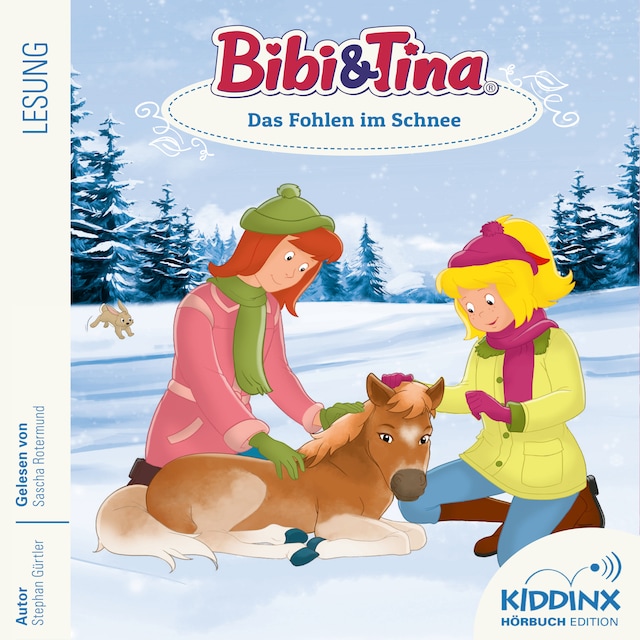 Buchcover für Das Fohlen im Schnee - Bibi & Tina - Hörbuch, Folge 9 (Ungekürzt)