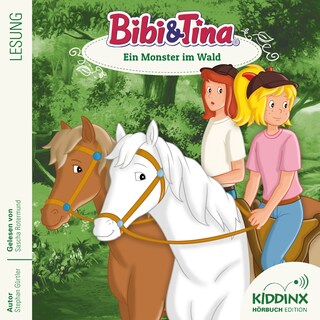 Ein Monster im Wald - Bibi & Tina - Hörbuch, Folge 13 (Ungekürzt) als Hörbuch