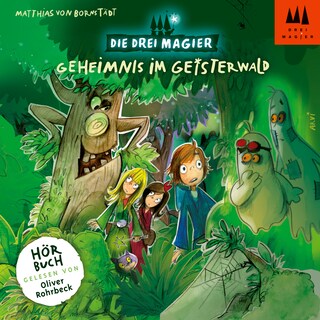 Geheimnis im Geisterwald - Die drei Magier, Folge 2 (Ungekürzt) als Hörbuch