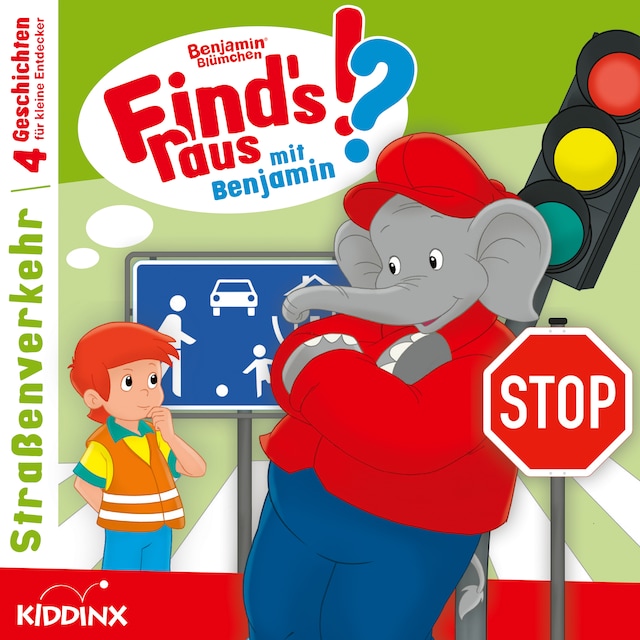 Buchcover für Benjamin Blümchen, Find's raus mit Benjamin, Folge 1: Straßenverkehr