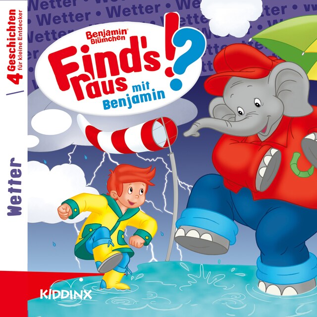 Buchcover für Benjamin Blümchen, Find's raus mit Benjamin, Folge 2: Wetter