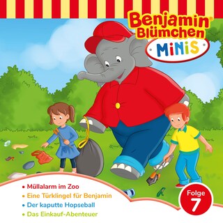 Benjamin Blümchen, Benjamin Minis, Folge 7: Müllalarm im Zoo als Hörbuch