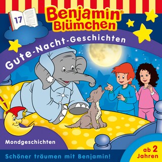 Benjamin Blümchen, Gute-Nacht-Geschichten, Folge 17: Mondgeschichten als Hörbuch