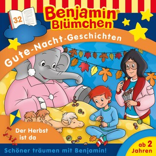 Benjamin Blümchen, Gute-Nacht-Geschichten, Folge 32: Der Herbst ist da bookCoverFor