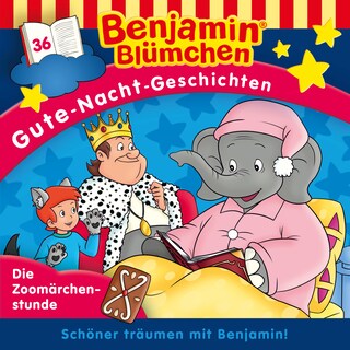Benjamin Blümchen, Gute-Nacht-Geschichten, Folge 36: Die Zoomärchenstunde als Hörbuch