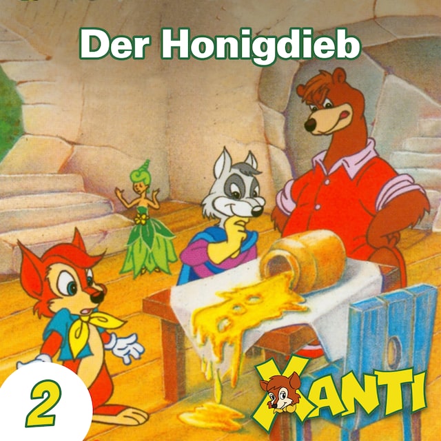 Book cover for Xanti, Folge 2: Der Honigdieb