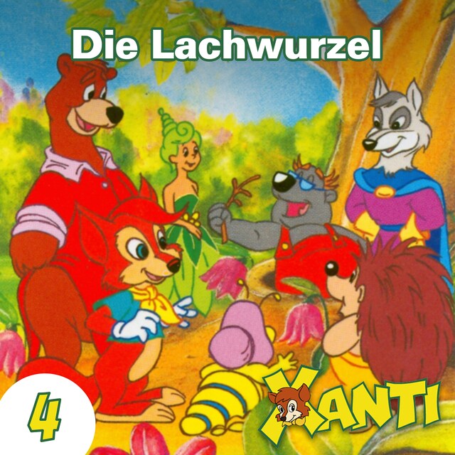 Kirjankansi teokselle Xanti, Folge 4: Die Lachwurzel