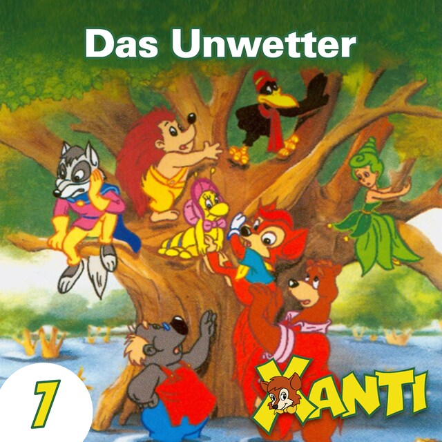 Book cover for Xanti, Folge 7: Das Unwetter