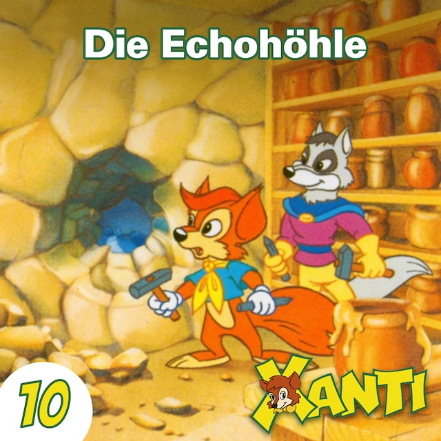 Couverture de livre pour Xanti, Folge 10: Die Echohöhle