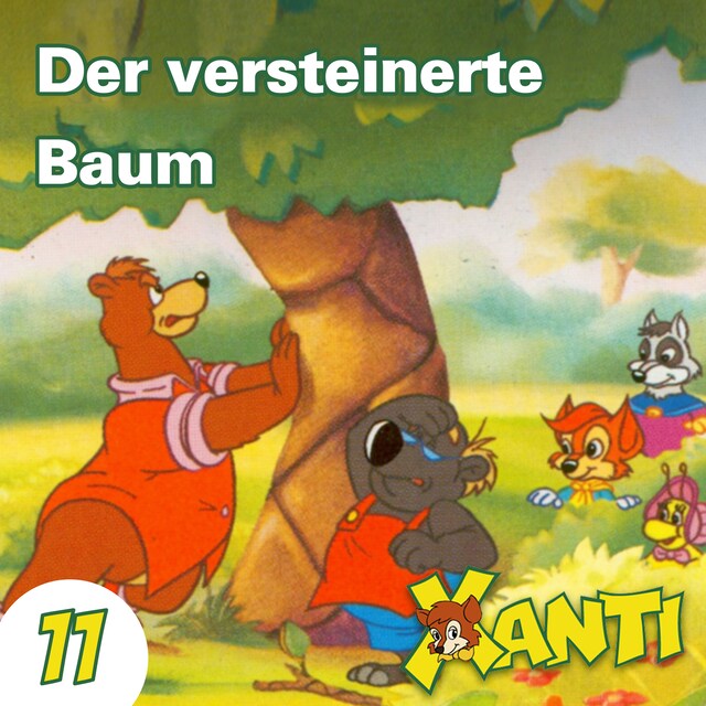 Book cover for Xanti, Folge 11: Der versteinerte Baum