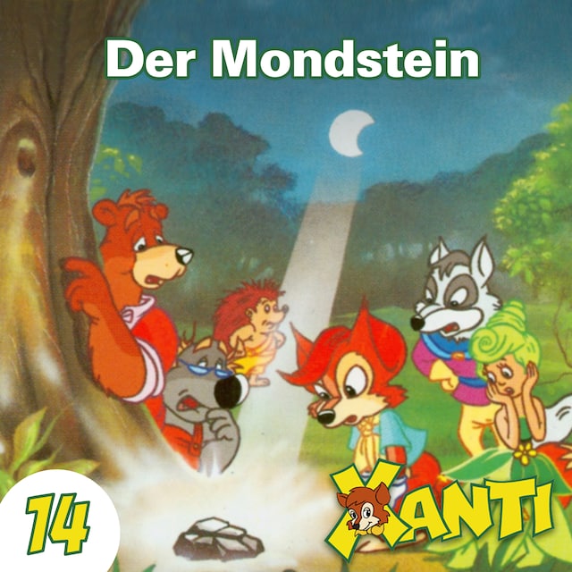 Book cover for Xanti, Folge 14: Der Mondstein