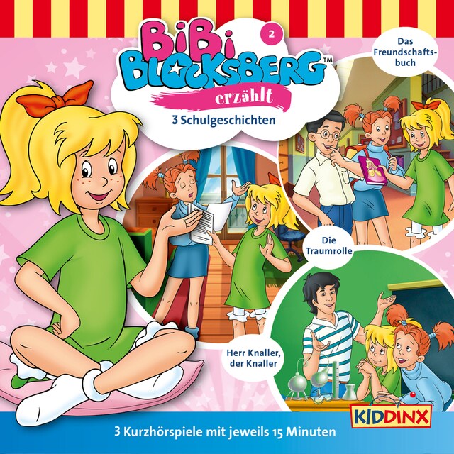 Boekomslag van Bibi Blocksberg - Bibi erzählt, Folge 2: Schulgeschichten