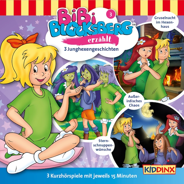 Book cover for Bibi Blocksberg, Bibi erzählt, Folge 3: Junghexengeschichten