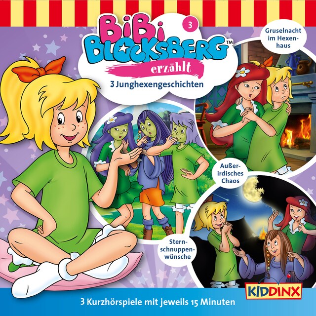 Copertina del libro per Bibi Blocksberg, Bibi erzählt, Folge 3: Junghexengeschichten