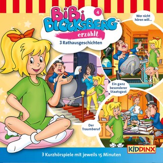 Bibi Blocksberg, Bibi erzählt, Folge 4: Rathausgeschichten als Hörbuch