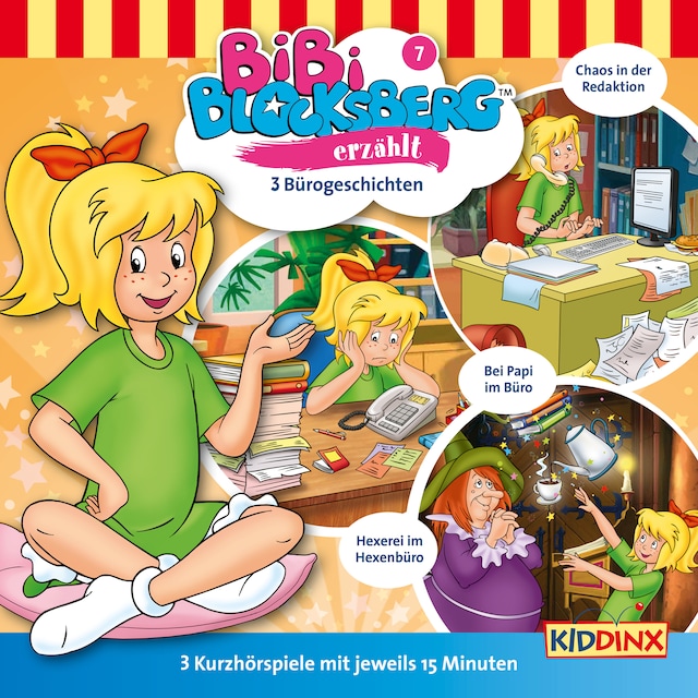Book cover for Bibi Blocksberg, Bibi erzählt, Folge 7: Bürogeschichten
