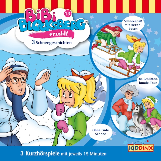 Book cover for Bibi Blocksberg, Bibi erzählt, Folge 13: Schneegeschichten