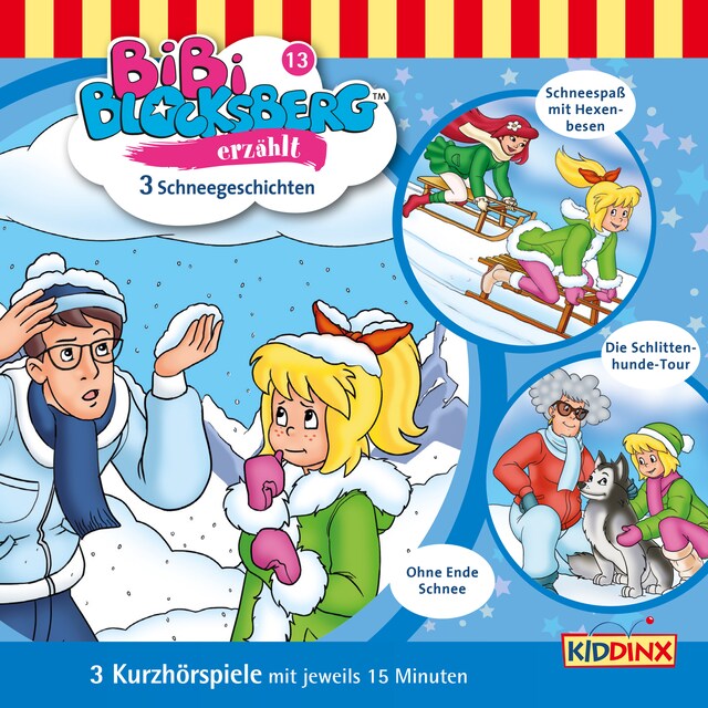 Portada de libro para Bibi Blocksberg, Bibi erzählt, Folge 13: Schneegeschichten