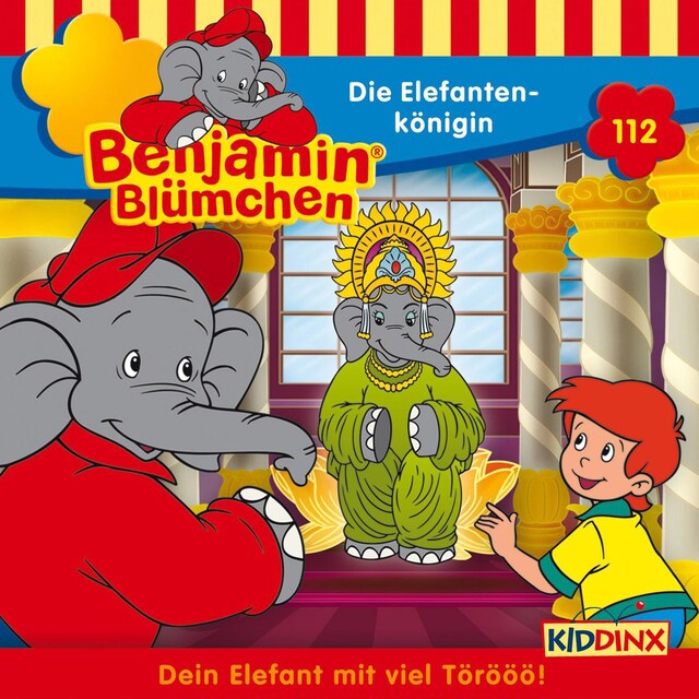 Bokomslag för Benjamin Blümchen, Folge 112: Die Elefantenkönigin