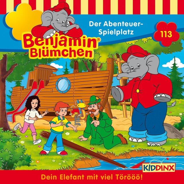 Buchcover für Benjamin Blümchen, Folge 113: Der Abenteuer-Spielplatz