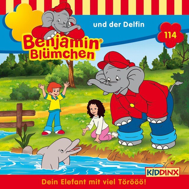 Bokomslag for Benjamin Blümchen, Folge 114: Benjamin und der Delfin