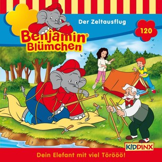 Benjamin Blümchen, Folge 120: Der Zeltausflug als Hörbuch