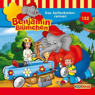 Benjamin Blümchen, Folge 132: Das Seifenkistenrennen als Hörbuch