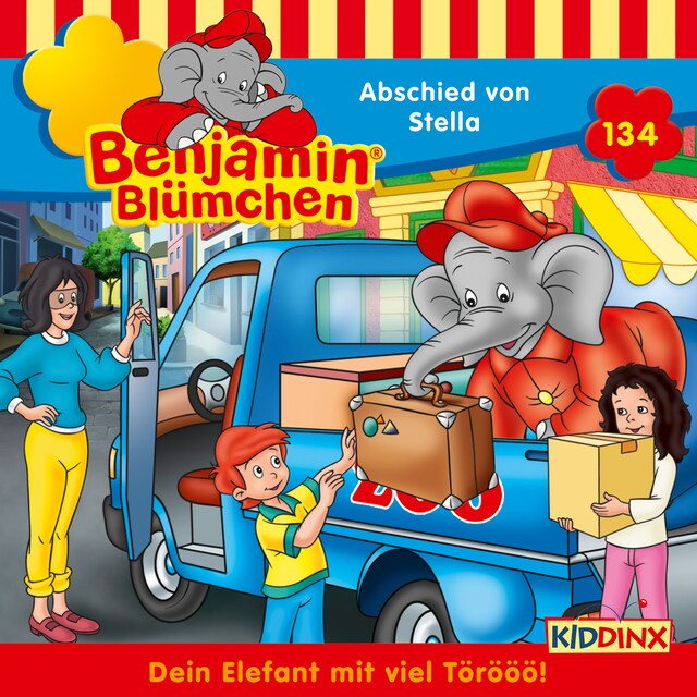 Buchcover für Benjamin Blümchen, Folge 134: Abschied von Stella