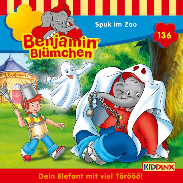 Book cover for Benjamin Blümchen, Folge 136: Spuk im Zoo