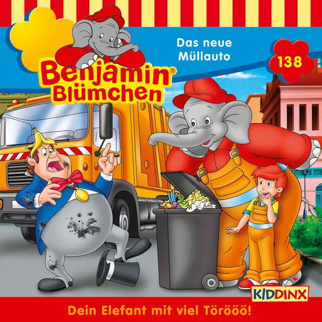 Book cover for Benjamin Blümchen, Folge 138: Das neue Müllauto