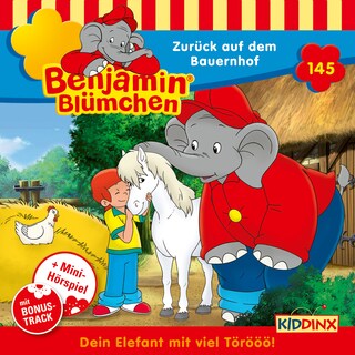 Benjamin Blümchen, Folge 145: Zurück auf dem Bauernhof bookCoverFor