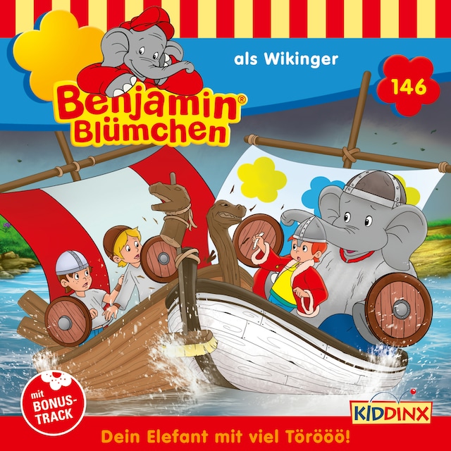 Buchcover für Benjamin Blümchen, Folge 146: Benjamin als Wikinger