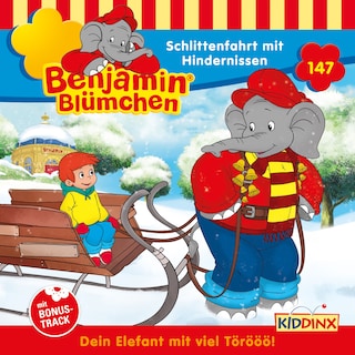 Benjamin Blümchen, Folge 147: Schlittenfahrt mit Hindernissen als Hörbuch