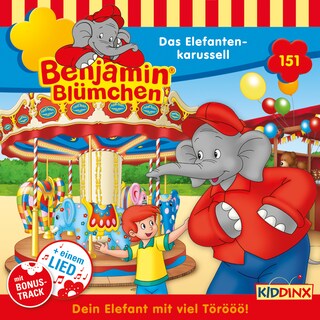 Benjamin Blümchen, Folge 151: Das Elefantenkarussell als Hörbuch