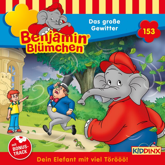 Book cover for Benjamin Blümchen, Folge 153: Das große Gewitter