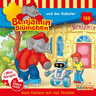 Benjamin Blümchen, Folge 155: und der Roboter als Hörbuch