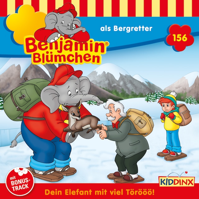Book cover for Benjamin Blümchen, Folge 156: als Bergretter