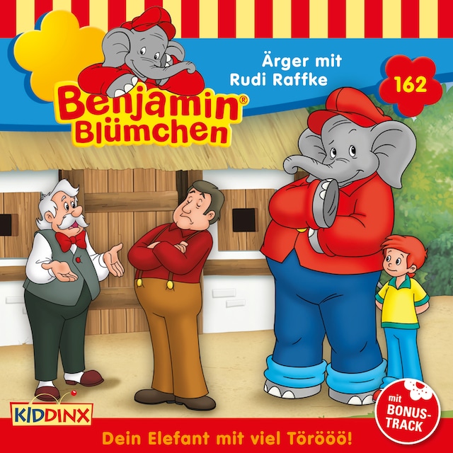 Book cover for Benjamin Blümchen, Folge 162: Ärger mit Rudi Raffke