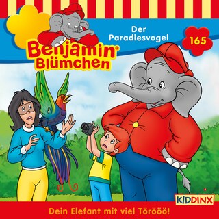 Benjamin Blümchen, Folge 165: Der Paradiesvogel als Hörbuch