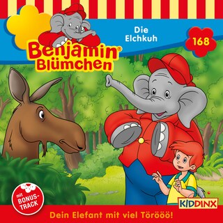 Benjamin Blümchen, Folge 168: Die Elchkuh als Hörbuch