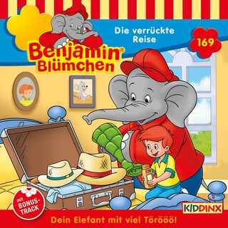 Benjamin Blümchen, Folge 169: Die verrückte Reise als Hörbuch