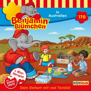 Benjamin Blümchen, Folge 170: in Australien als Hörbuch