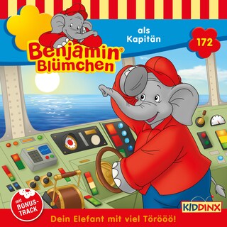 Benjamin Blümchen, Folge 172: als Kapitän als Hörbuch