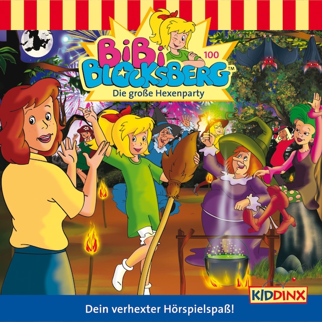 Book cover for Bibi Blocksberg, Folge 100: Die große Hexenparty