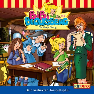 Bibi Blocksberg, Folge 113: Die Hexprüfung als Hörbuch