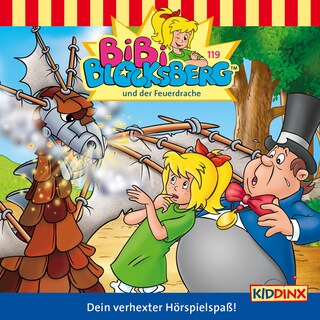 Bibi Blocksberg, Folge 119: Bibi und der Feuerdrache als Hörbuch