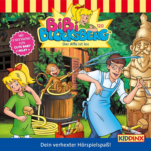 Bibi Blocksberg, Folge 120: Der Affe ist los Book cover for Bibi Blocksberg, Folge 120: Der Affe ist los